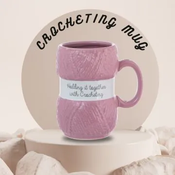 Crochet Mug - Holding It Together