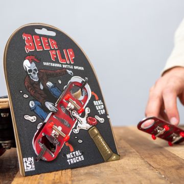 'Bones' Beerflip Skateboard Bottle Opener