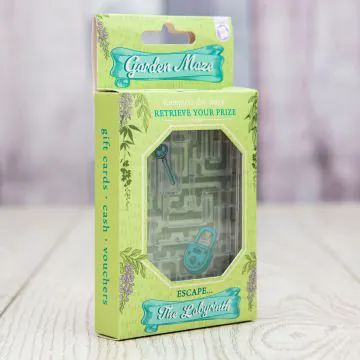Garden Labyrinth Gift Card Escape Maze
