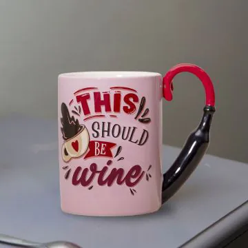 This Should Be Wine Mug 18oz