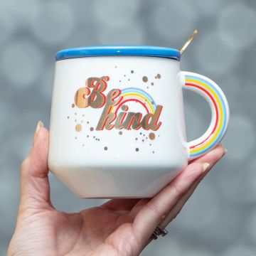 Rainbow Mug - Be Kind