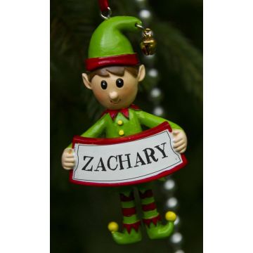Elf Decoration  - Zachary
