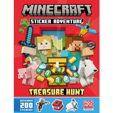 Minecraft Sticker Adventure Treasure Hunt
