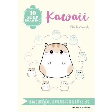10 Step Drawing Kawaii Book 