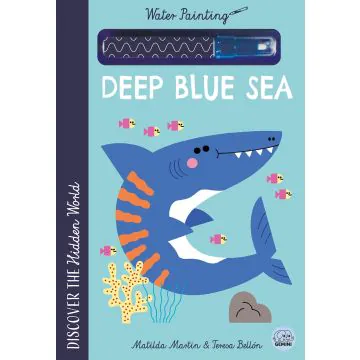 Hidden World - Water Painting Deep Blue Sea