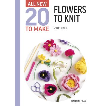 20 To Make Flowers To Knit Book