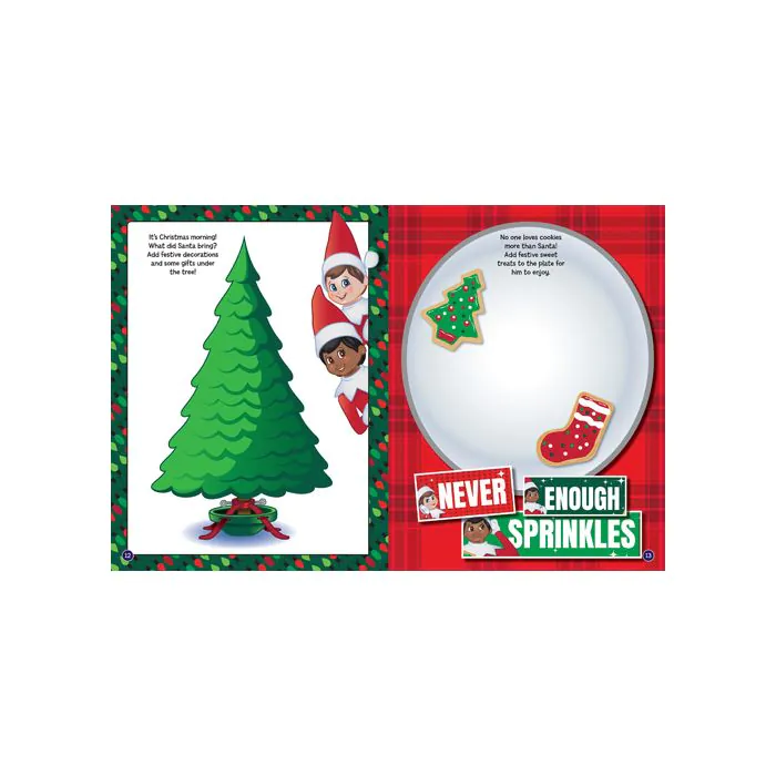The Elf On The Shelf - Christmas Sticker Book