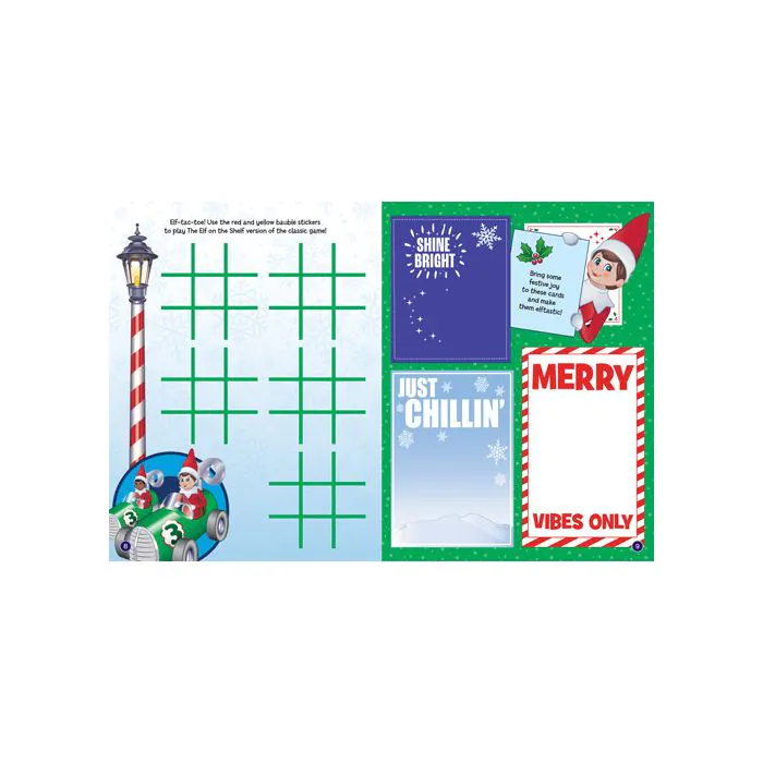 The Elf On The Shelf - Christmas Sticker Book