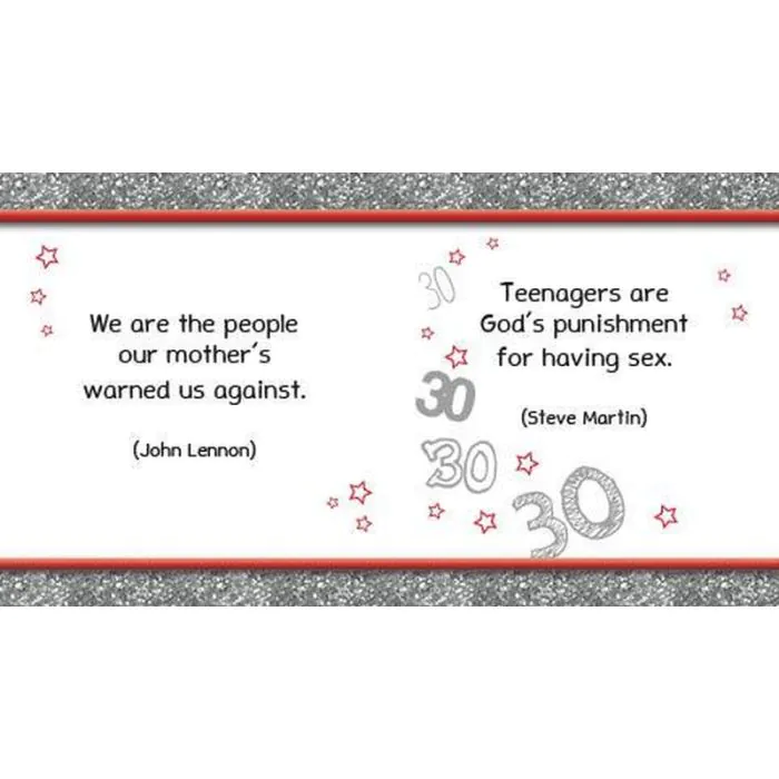 Turning 30 - Little Book