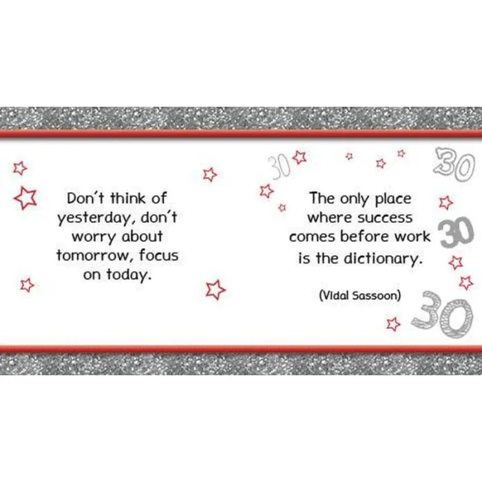 Turning 30 - Little Book