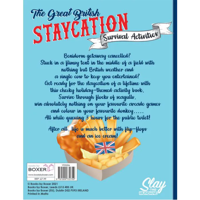 Staycation Survival Activities - Book