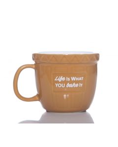 Baking Bowl Mug - Life Is What You Bake