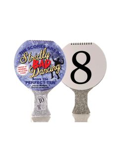 Strictly Bad Dancing Scoring Paddle - Score The Perfect Ten