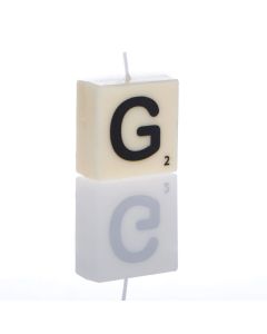 "G" Letter Candle