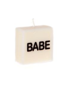 Say It With Words Candle - Babe