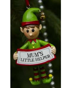 Elf Decoration  - Mums Little Helper