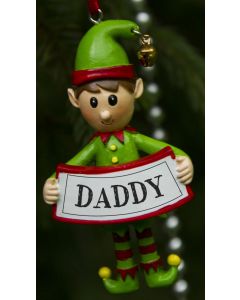 Elf Decoration  - Daddy