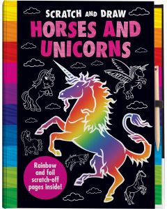Scratch  & Draw : Horses And Unicorns