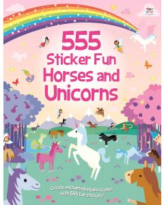 555 Sticker Fun Horses And Unicorns